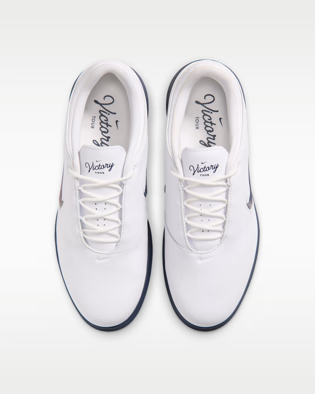HM6542-107 Nike Victory Tour 4 "White/Midnight Navy" (Wide) (Men's)