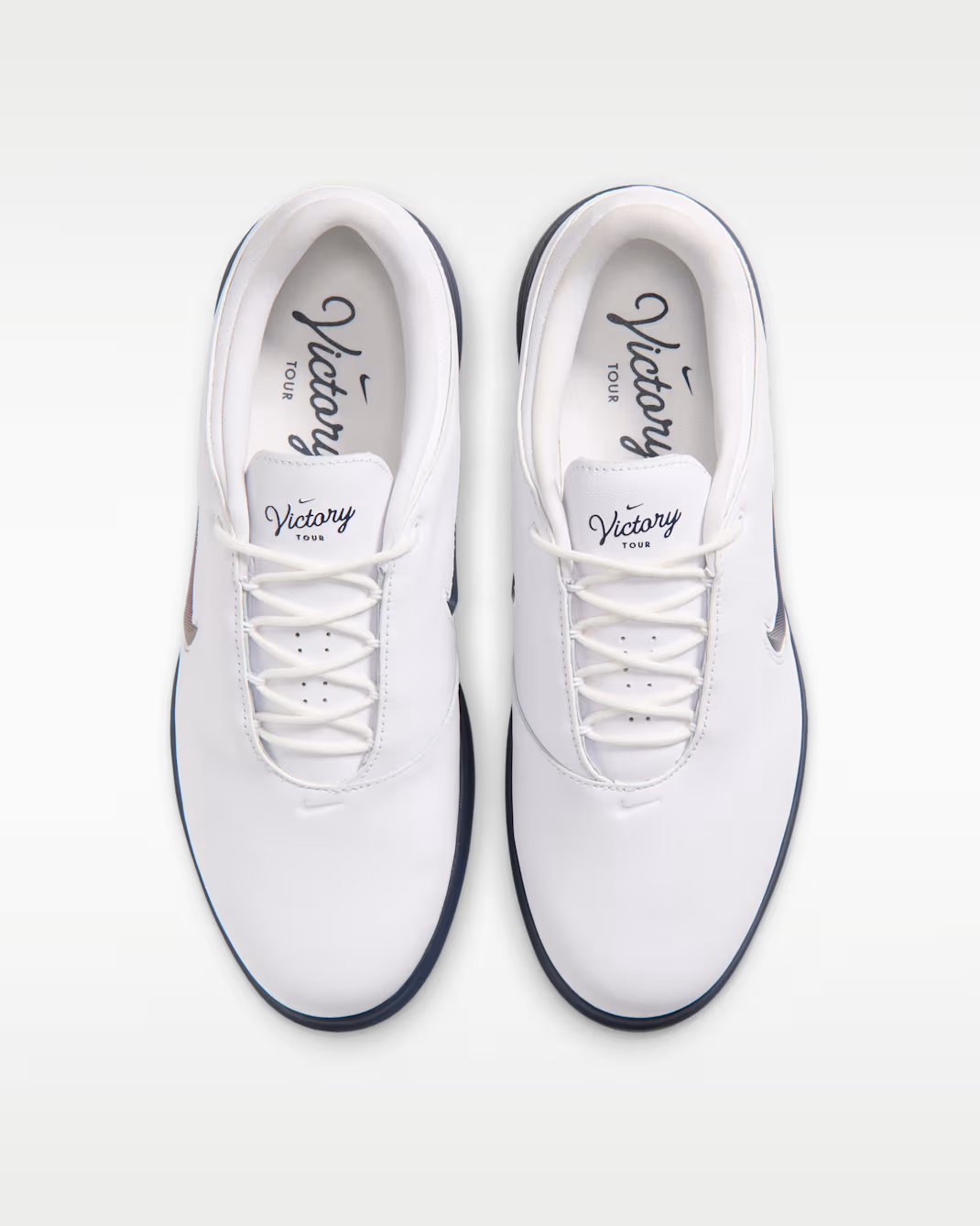 HM6542-107 Nike Victory Tour 4 "White/Midnight Navy" (Wide) (Men's)