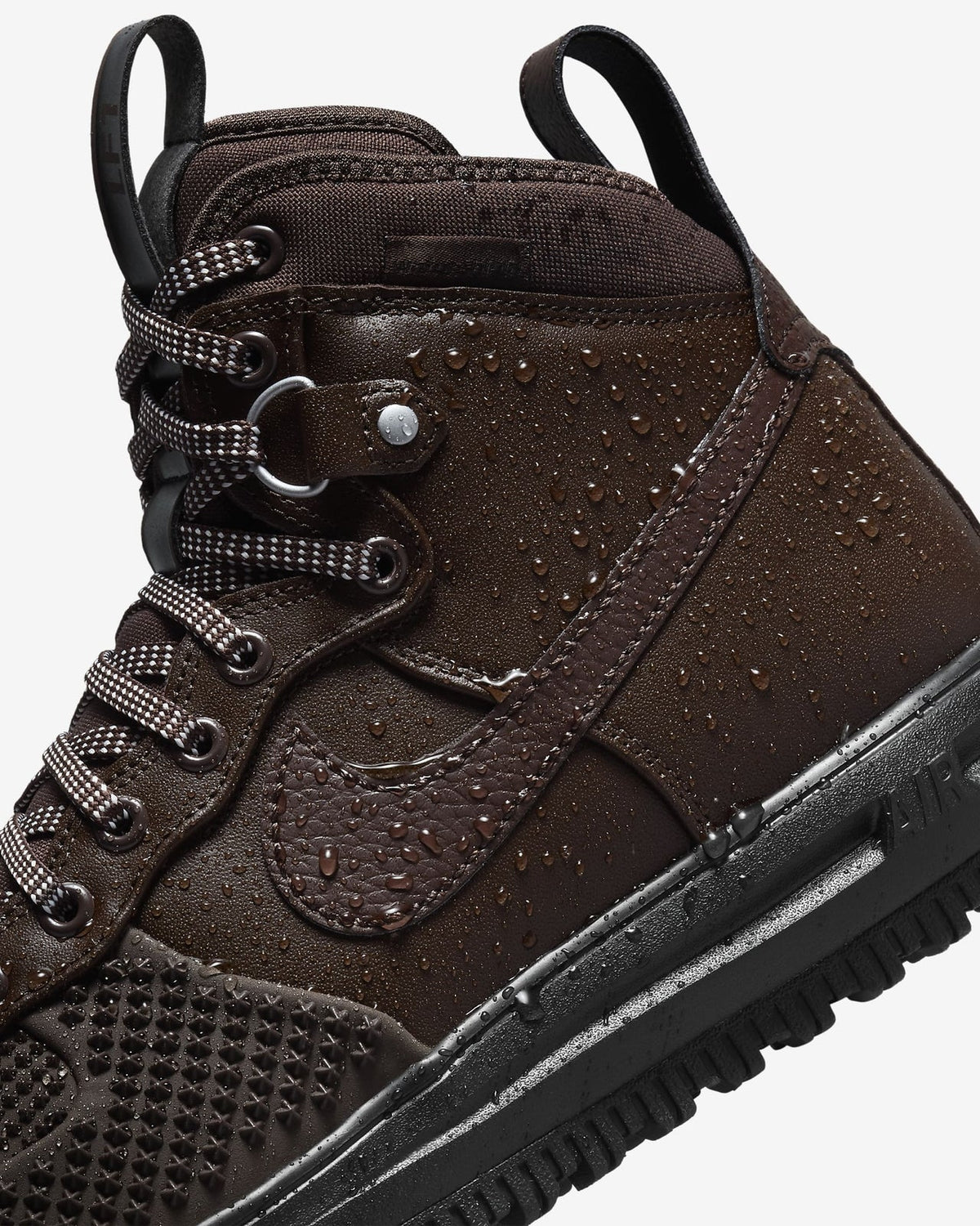 DZ5320-201 Nike Lunar Force 1 Baroque Brown Black Metallic Silver (Men's)