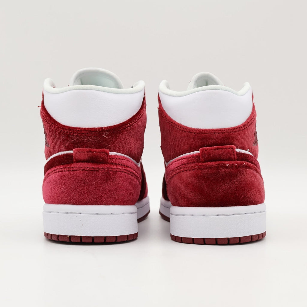 FZ3334-100 Nike Air Jordan 1 Mid Red Velvet (Women's)