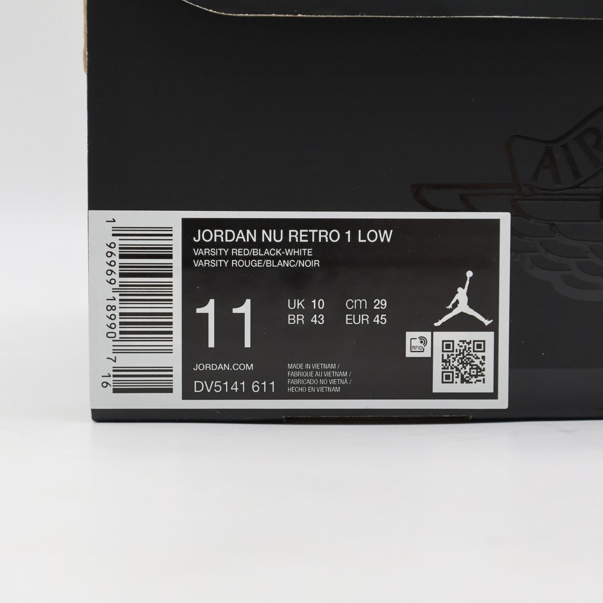 DV5141-611 Nike Jordan Nu Retro 1 Low Chicago (Men's)