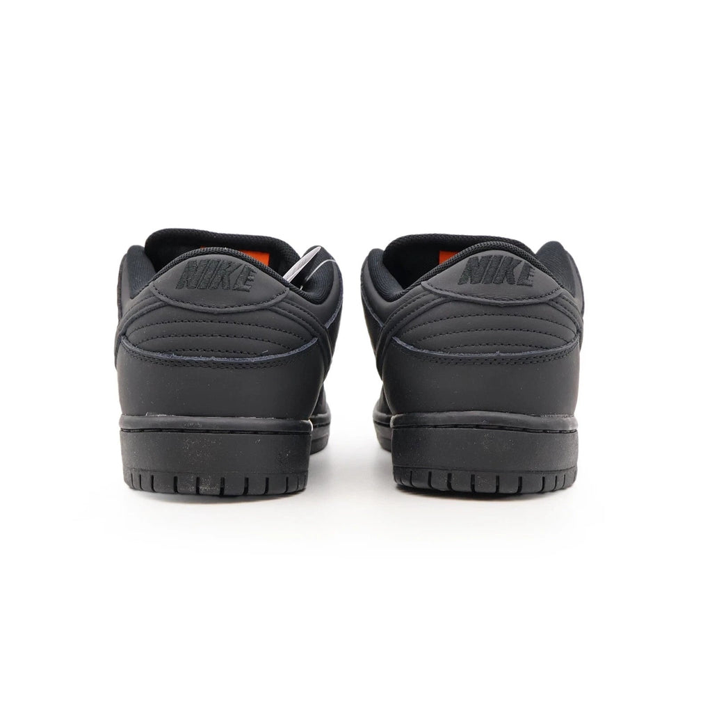 FJ1674-001 Nike SB Dunk Low Pro ISO Triple Black Anthracite Orange (Men's)