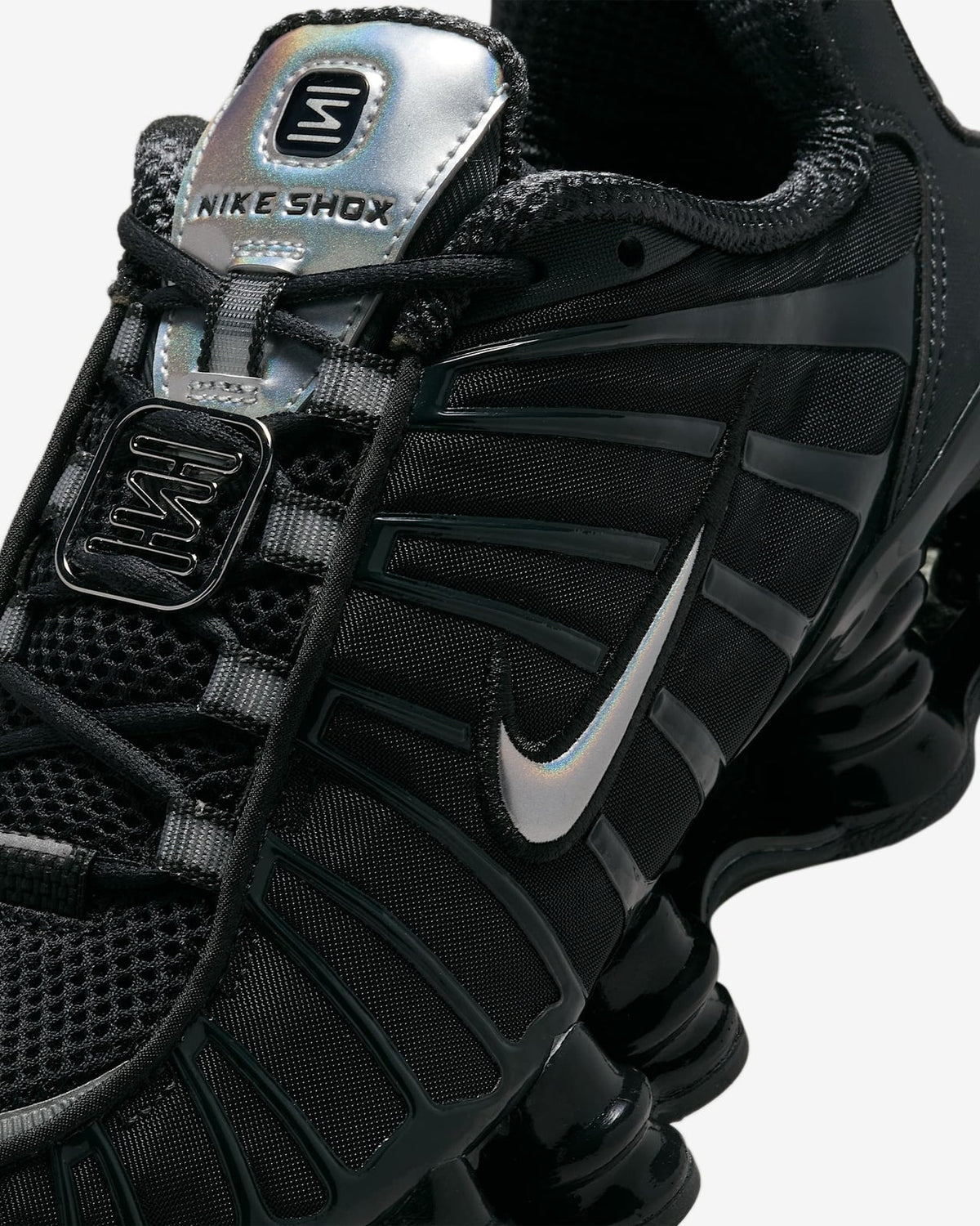 IB7704-001 Nike Shox TL Off Noir Metallic Silver (Women's)
