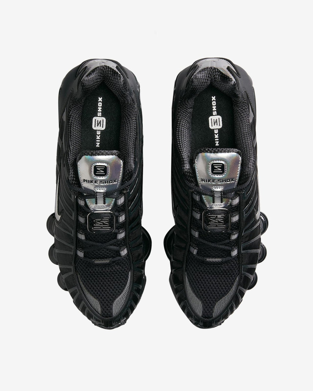 IB7704-001 Nike Shox TL Off Noir Metallic Silver (Women's)