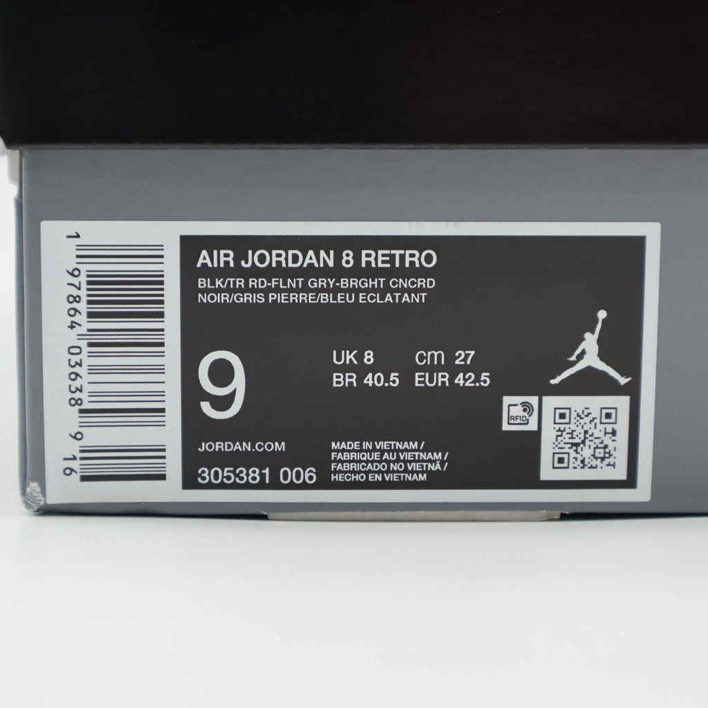 305381-006 Nike Air Jordan 8 Retro Aqua 2025 (Men's)