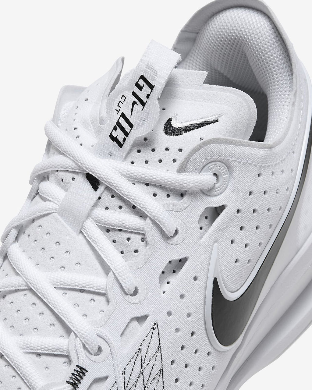 DV2918-102 NIKE G.T. Cut 3 EP Basketball Shoes (Men's)