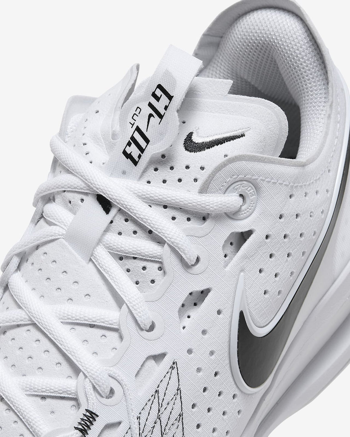 DV2918-102 NIKE G.T. Cut 3 EP Basketball Shoes (Men's)