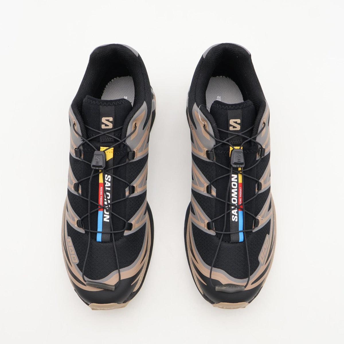 L47582400 Salomon XT-6 Black Portabella Pewter (Men's)
