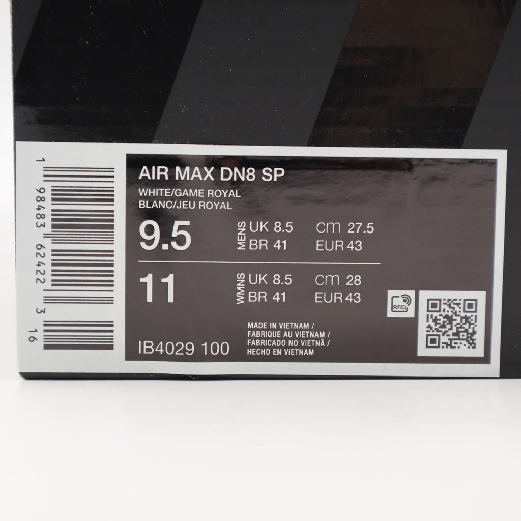 IB4029-100 Patta Nike Air Max DN8 SP White Metallic Silver (Men's)