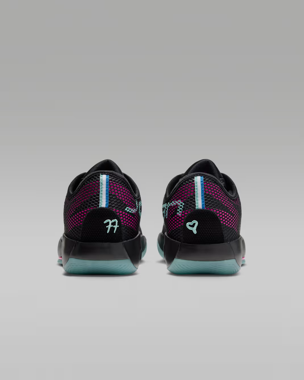 IF1611-004 Nike Luka 77 PF "Black/Laser Fuchsia" (Men's)