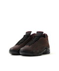 IQ5708-001 Mowalola Ã Nike Air Jordan 14 Retro SP "Black/Burnt Red" (Men's)