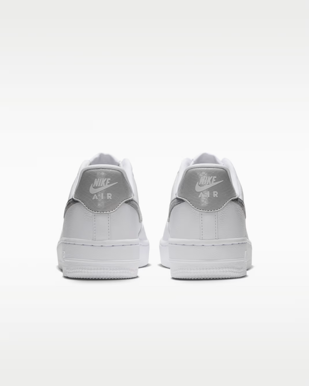 IQ0134-101 Nike Air Force 1 '07 "White/Grey Fog" (Women's)