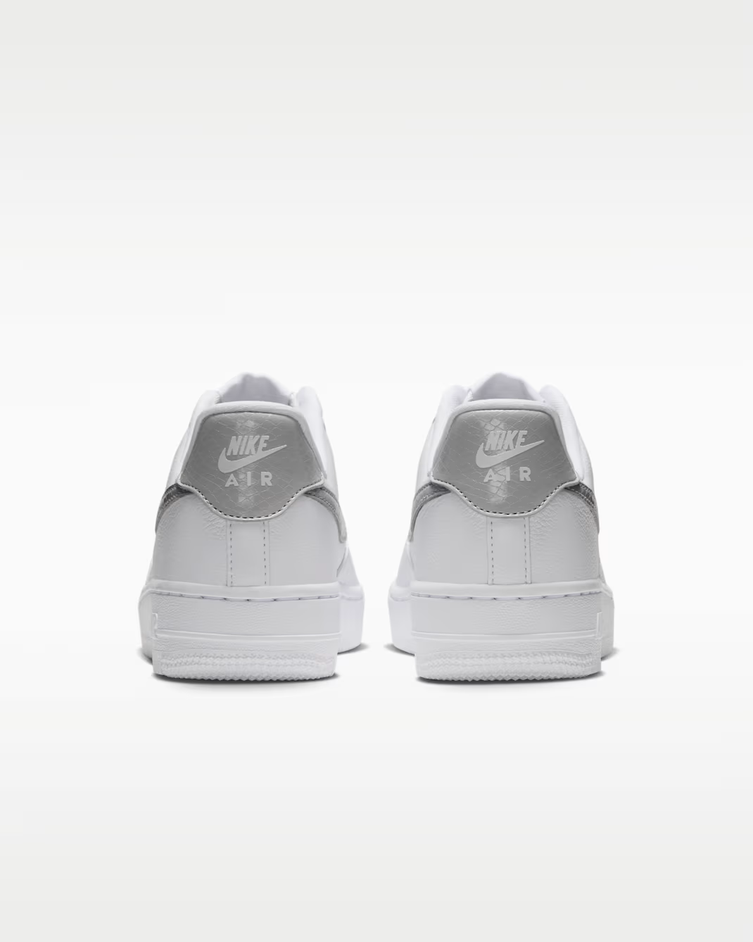 IQ0134-101 Nike Air Force 1 '07 "White/Grey Fog" (Women's)