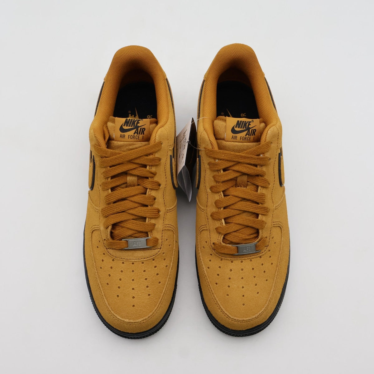 HQ1966-700 Nike Air Force 1 Low Suede Desert Ochre Black (Men's)