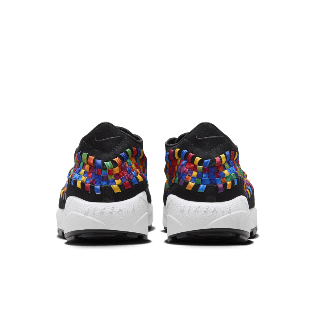 FB1959-002 Nike Air Footscape Woven Black and Multi-Color (Women's)