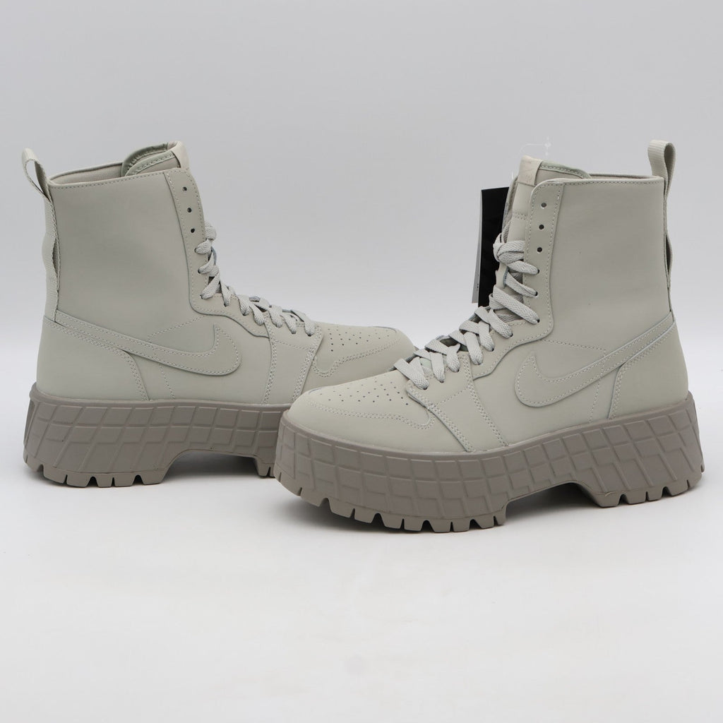 IR0837-099 Nike Air Jordan 1 Brooklyn Pale Grey Enigma Stone (Women's)