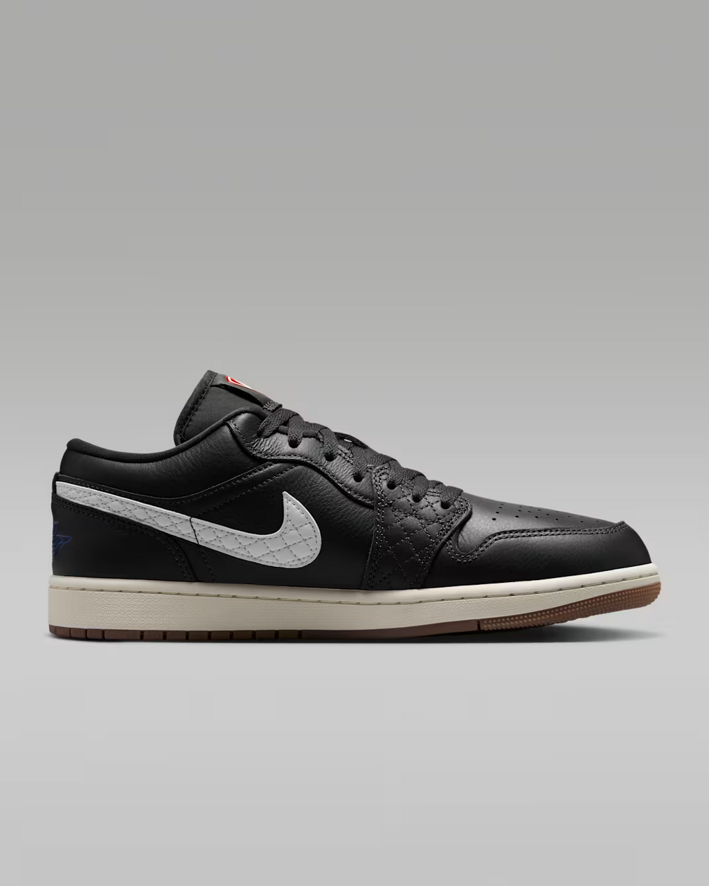 IO2047-001 Nike Air Jordan 1 Low SE "Off Noir/University Red" (Men's)