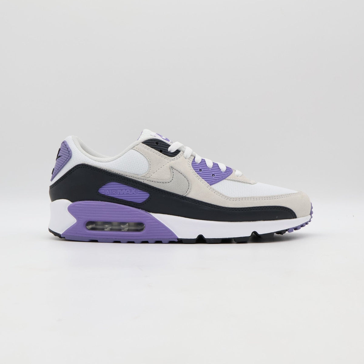 DM0029-114 Nike Air Max 90 Dusty Amethyst Photon Dust Light Smoke Grey (Men's)
