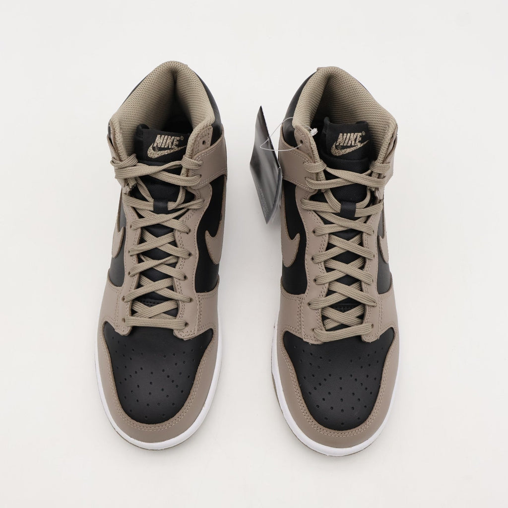 DD1869-002 Nike Dunk High Moon Fossil Black Bitter Dark Brown Ash Grey (Women's)