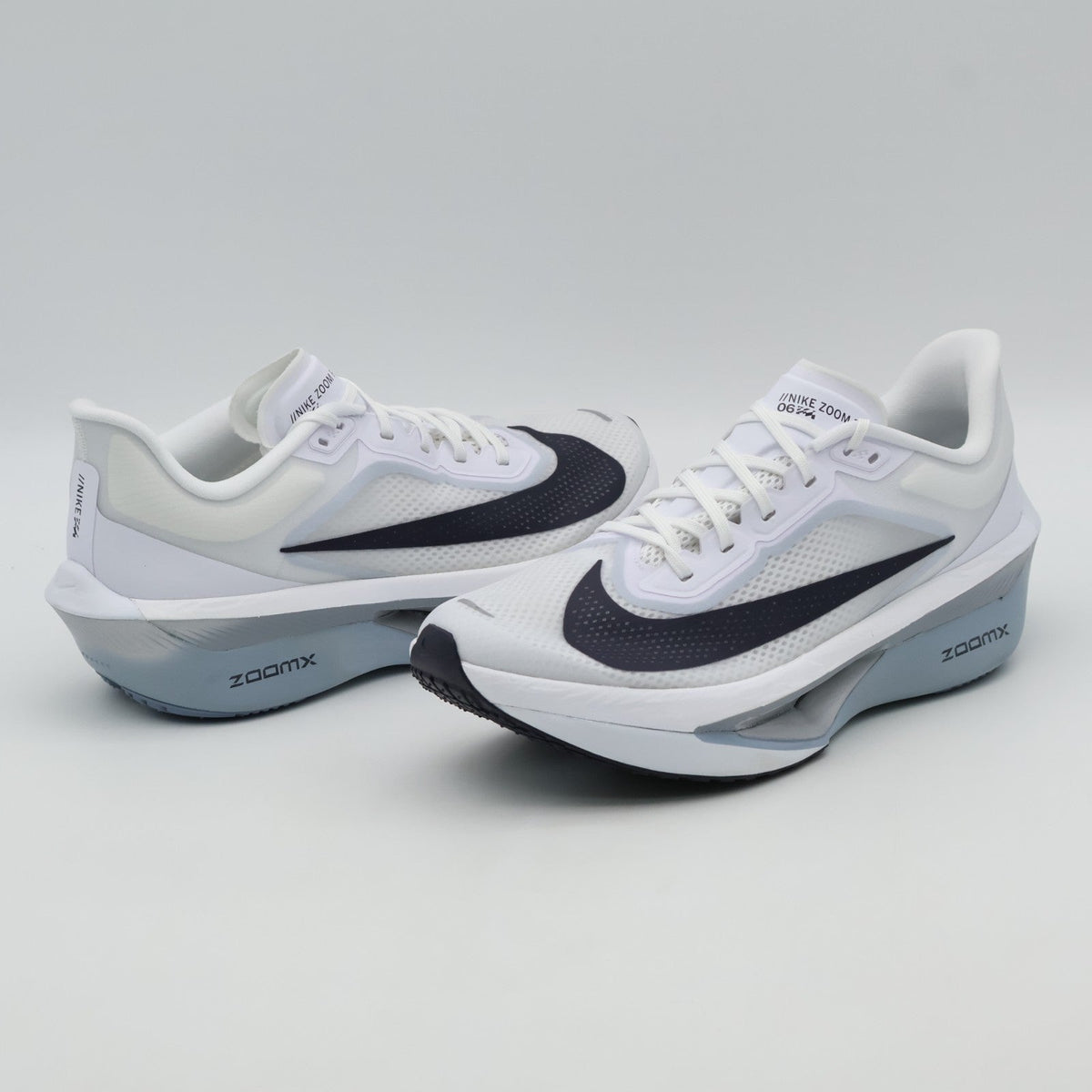 FN8454-104 Nike Zoom Fly 6 White Pure Platinum Obsidian Mist Gridiron (Men's)