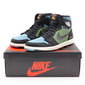 DB2889-003 Nike Air Jordan 1 Element GORE-TEX Noise Aqua and Light Olive (Men's)