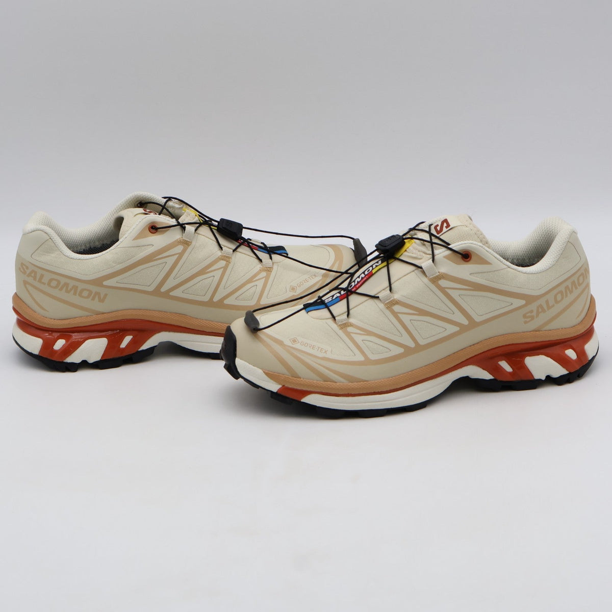 L47865200 Salomon XT-6 GORE-TEX Almond Milk Soft Clay Burnt Ochre (Men's)