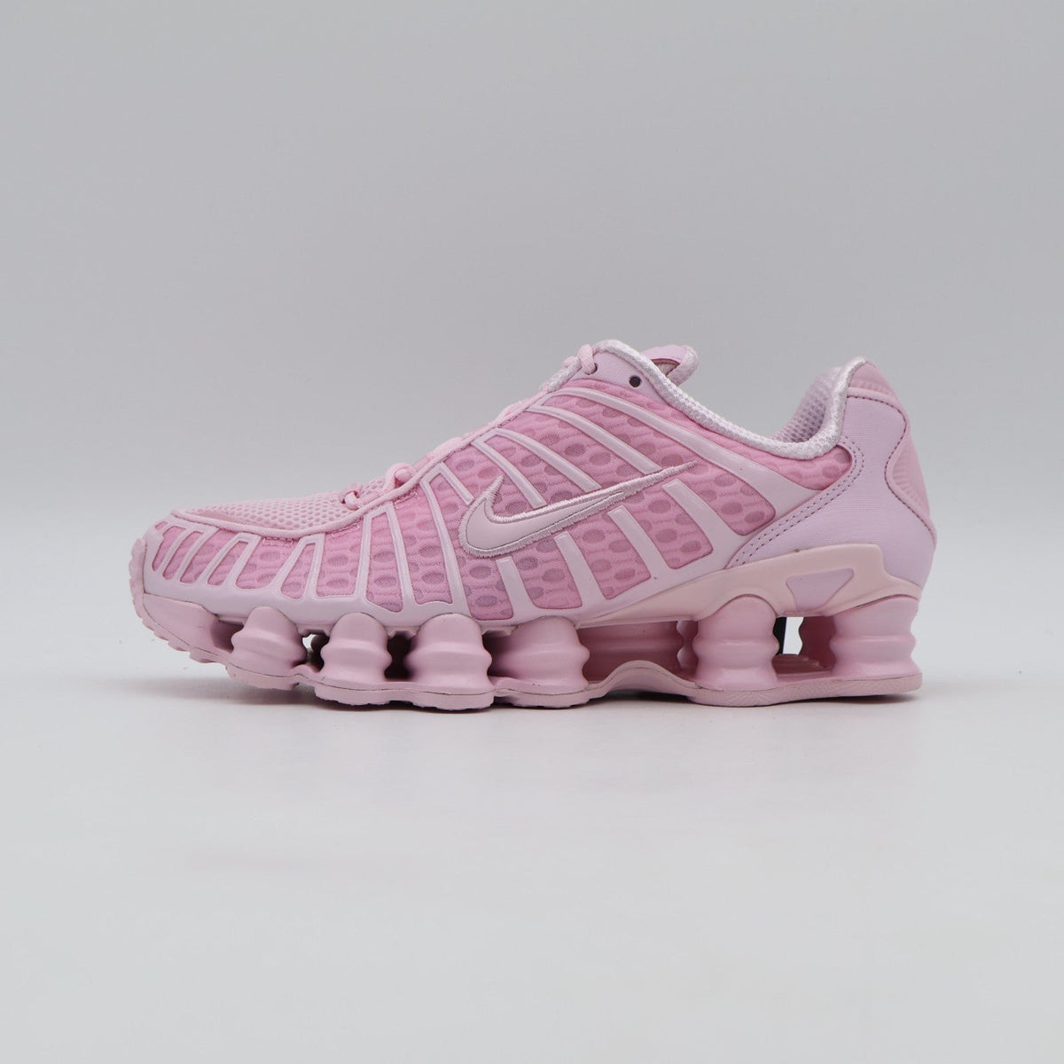 AR3566-603 Nike Shox TL "Pink Foam/Metallic Silver" (Women's)