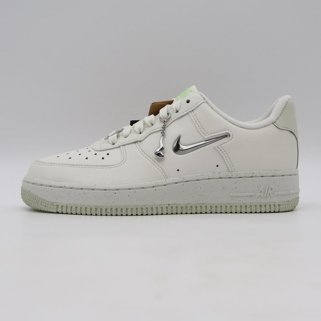 FN8540-100 Nike Air Force1 Low Next Nature SE Sail Sea Glass Volt (Women's)