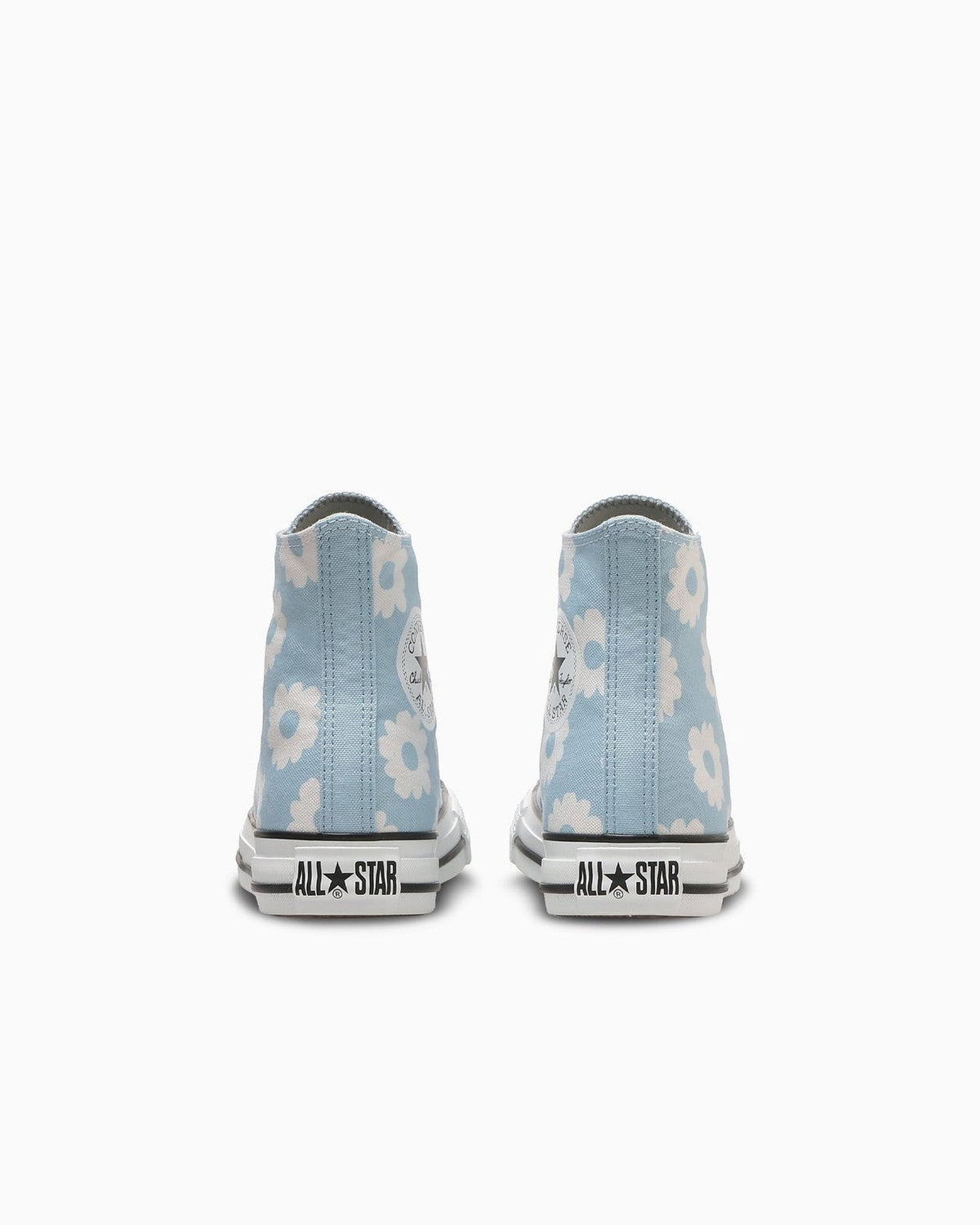31318122 Converse All Star Flowerprint Hi Light BlueWhite (Women's)