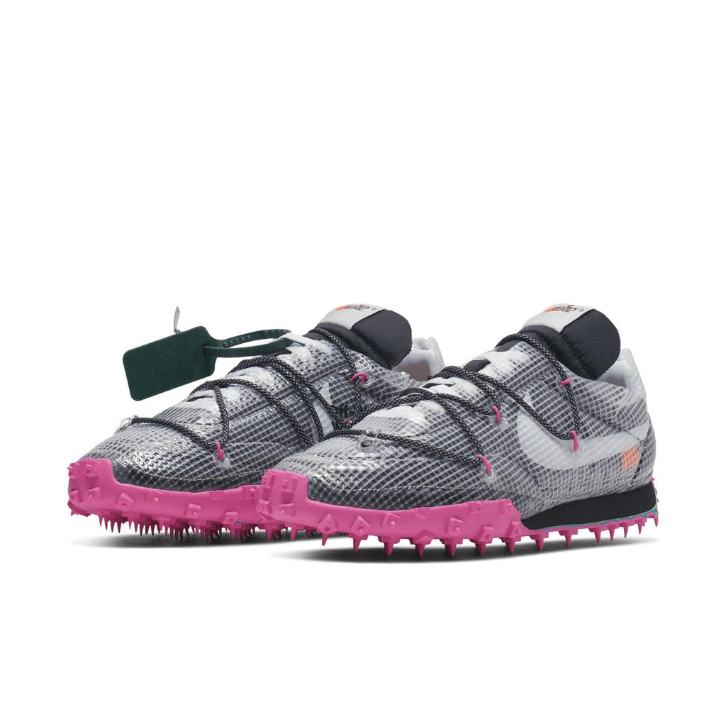 CD8180-001 Off-WhiteÃNike Waffle Racer Vivid Black (Women's)
