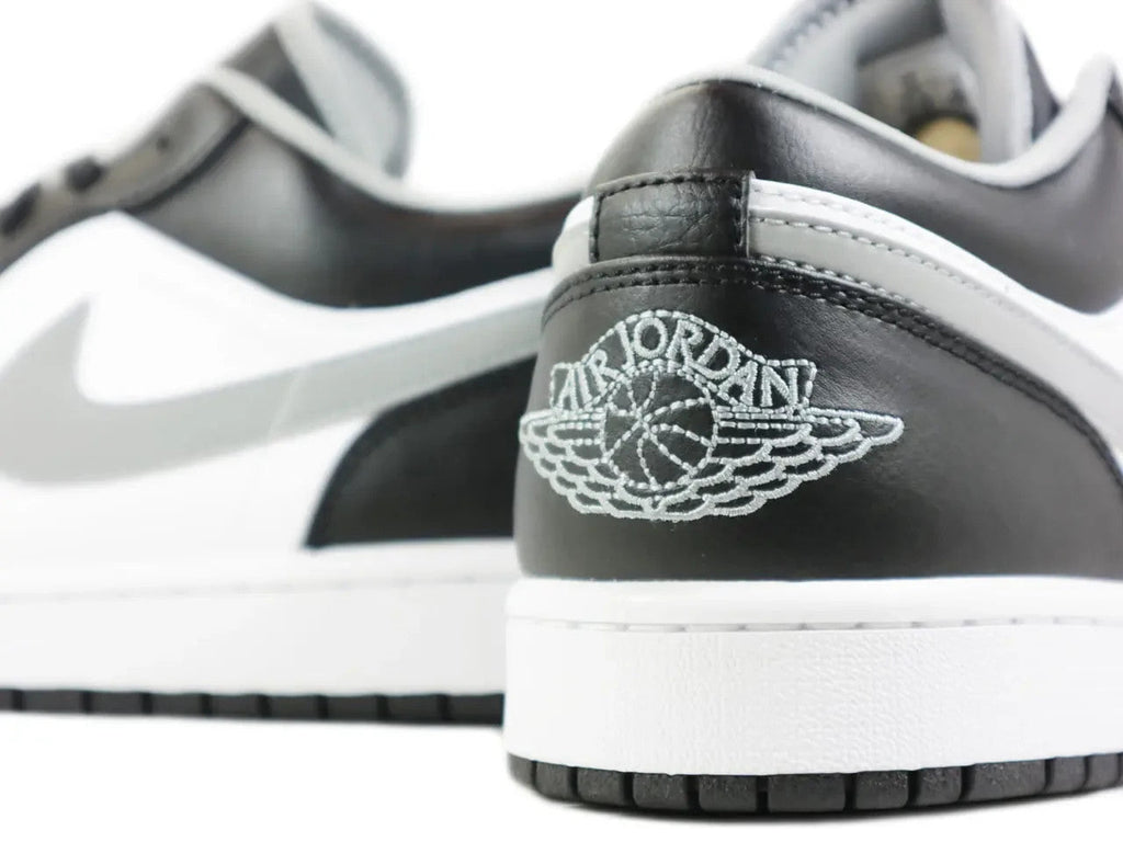 553558-040 Nike Air Jordan 1 Low Grey Black (Men's)