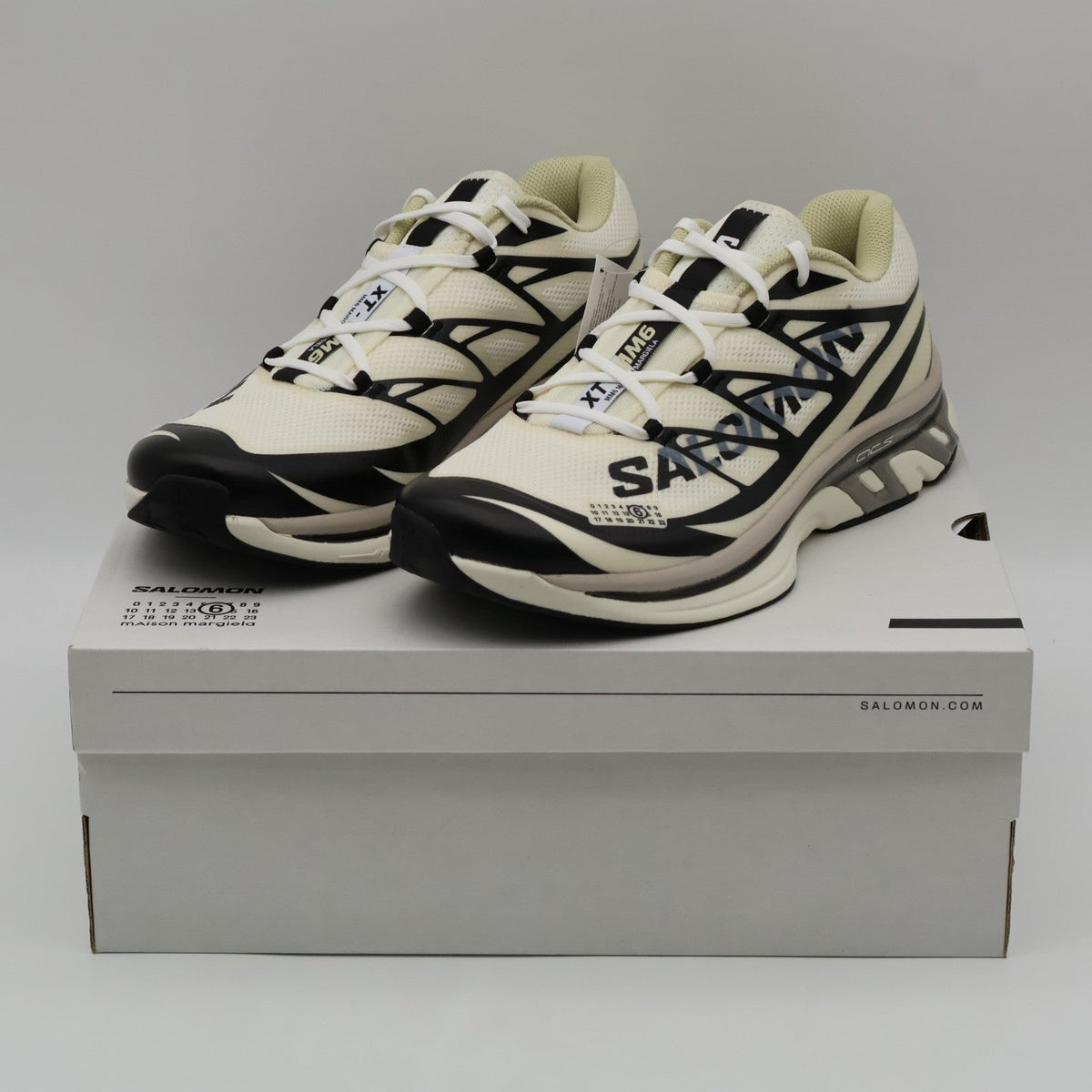 L47949400 MM6 Maison Margiela Salomon XT-MM6 Vanilla Ice Black (Men's)