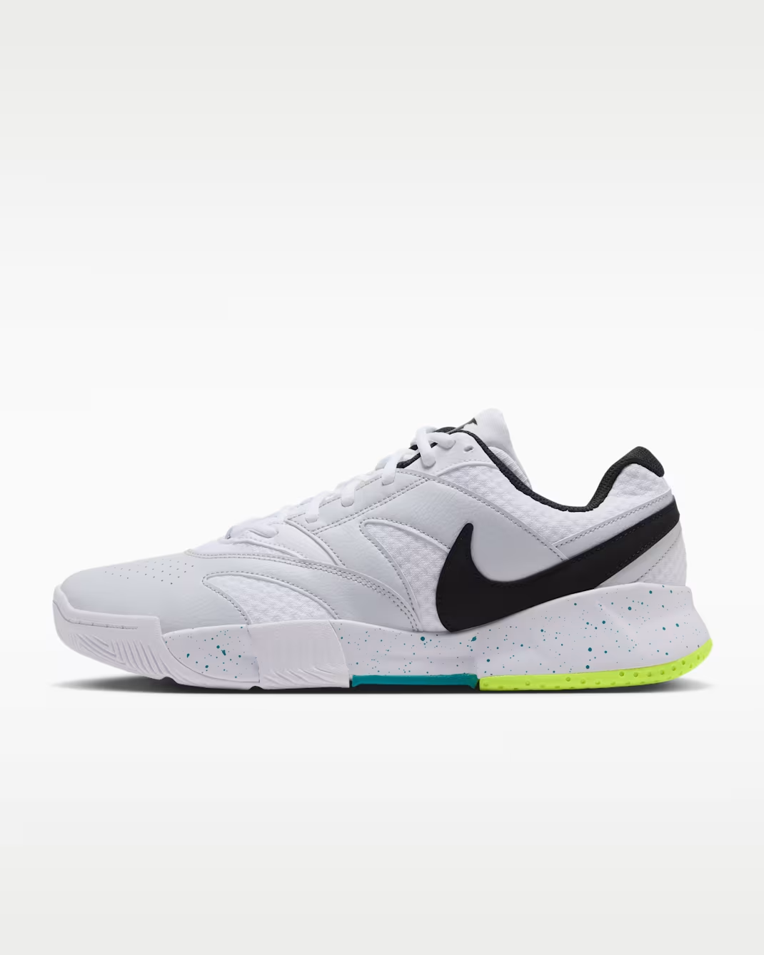 FD6574-125 Nike Court Lite 4 "White/Volt/Energy/Black" (Men's)