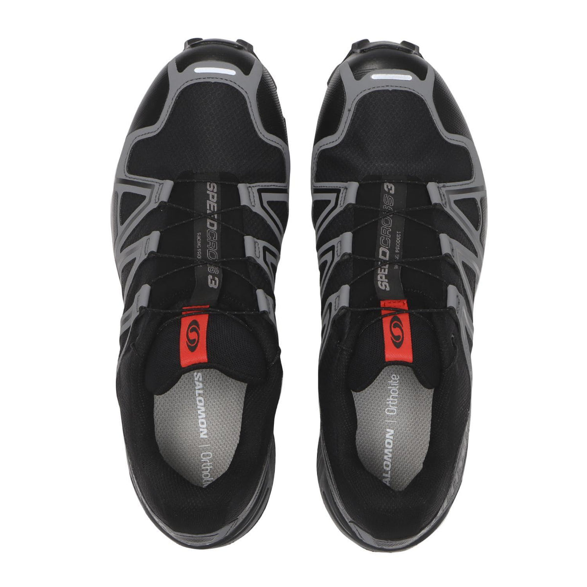 L47731700 Salomon Speedcross 3 GORE-TEX Black Asphalt Flame Scarlet (Men's)