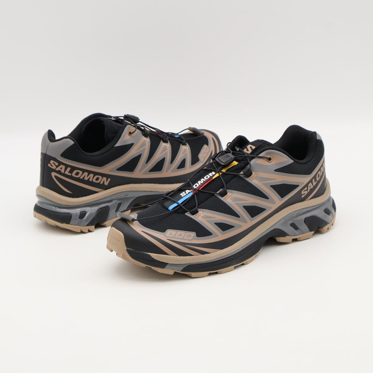 L47582400 Salomon XT-6 Black Portabella Pewter (Men's)