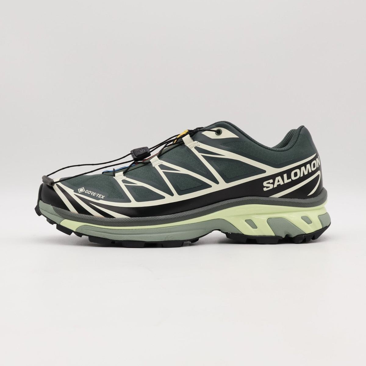 L47581300 Salomon XT-6 GORE-TEX Urban Chic Black Lime Cream (Men's)