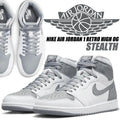 555088-037 Nike Air Jordan 1 High OG "Stealth" (Men's)