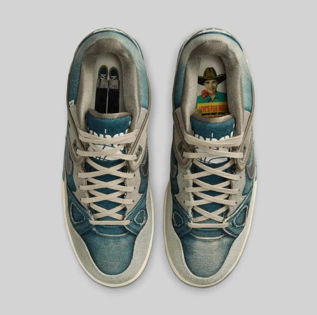 IB1808-001 NIGO Levi's Nike Air Force 3 Low SP  (OGIN Heel Levi's tab) (Men's)