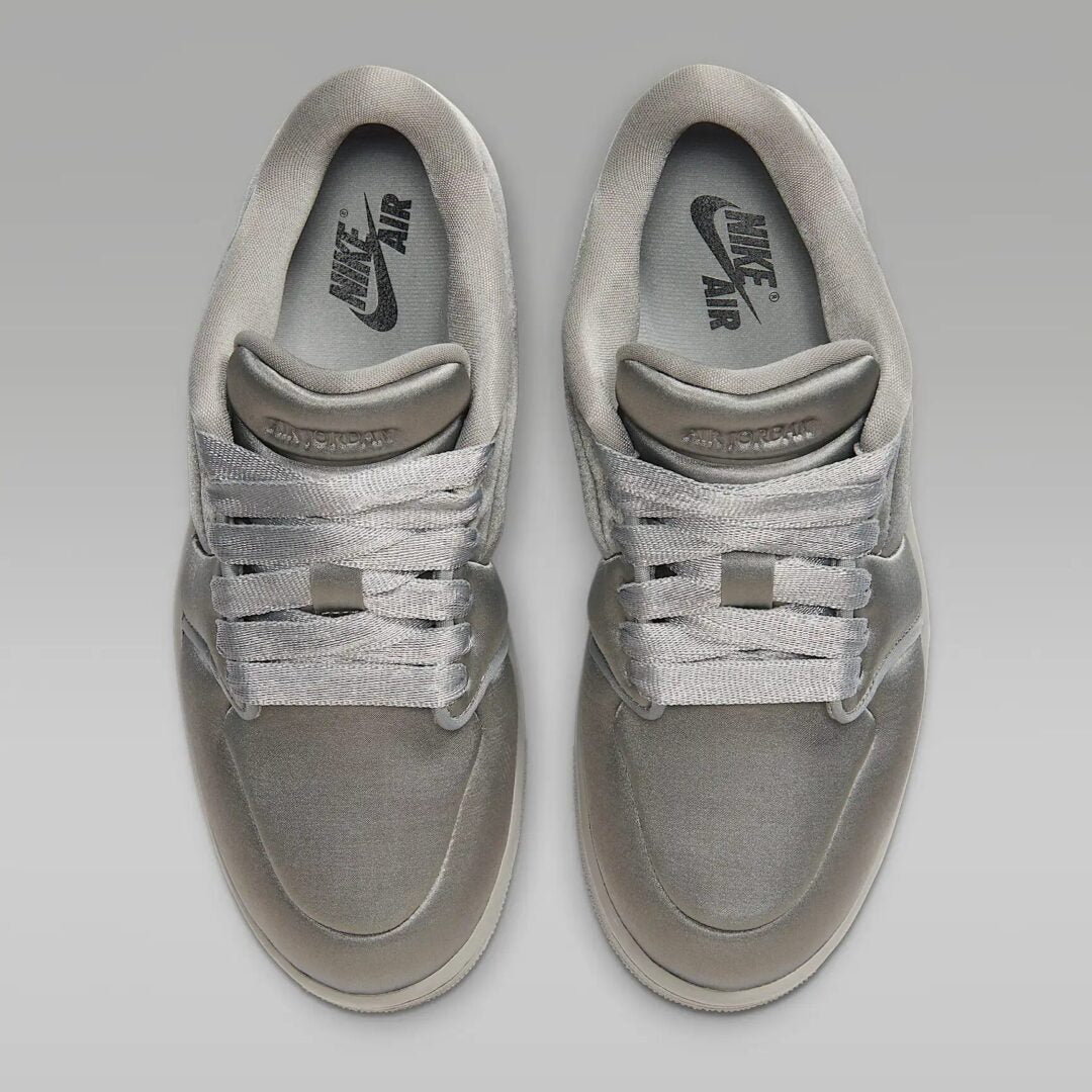 HF3969-002 Nike Air Jordan 1 Low Method of Make Satin Grey (Women's)
