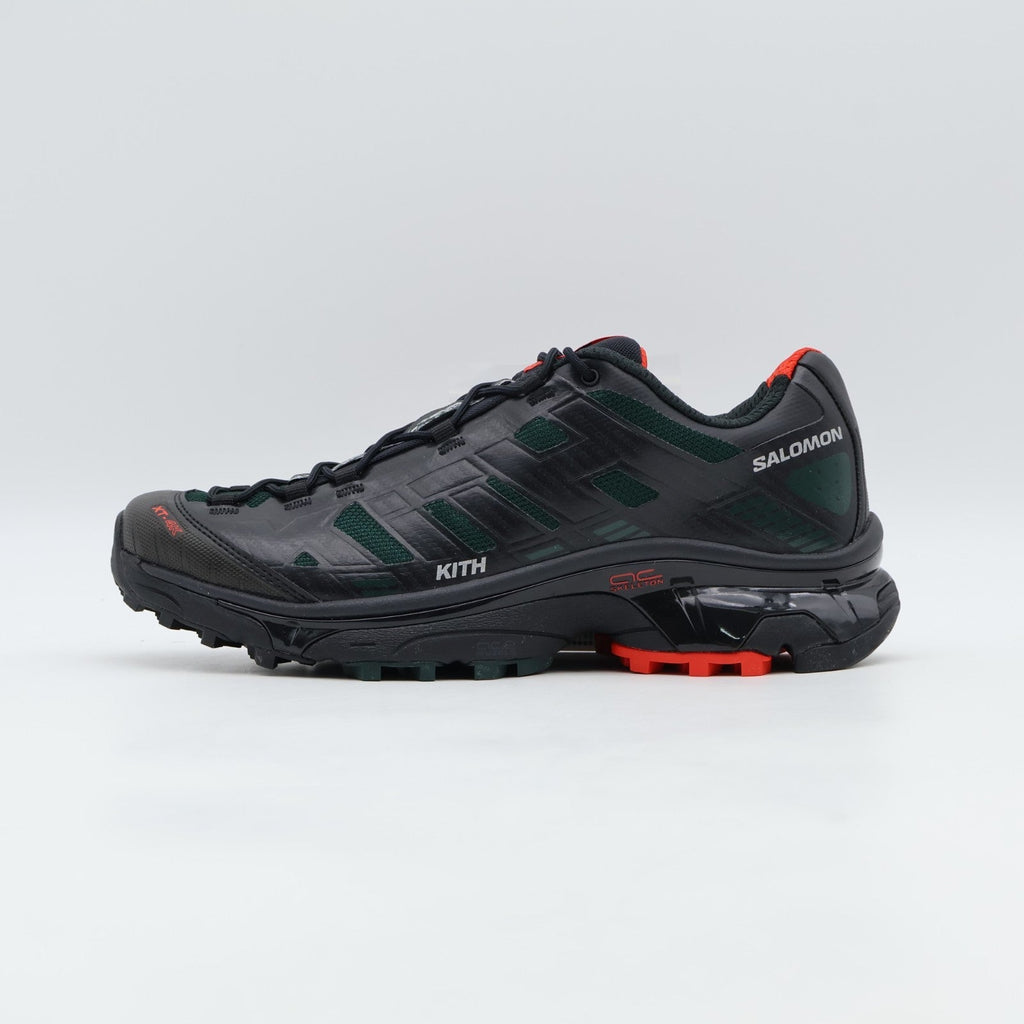 L47772300 KITH Salomon XT-4K Black Scarab Fiery Red (Men's)