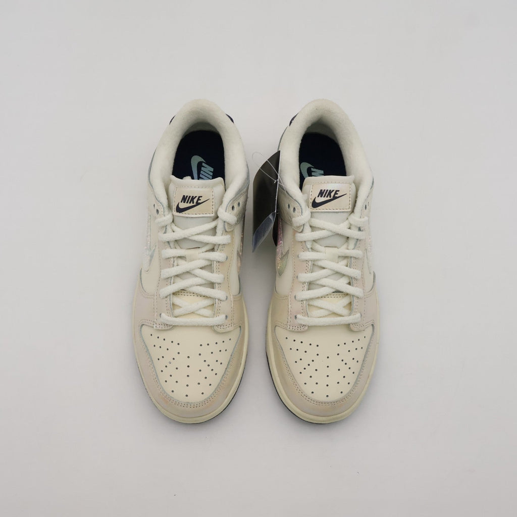 IM6571-027 Nike Dunk Low Mini Swoosh Soft Pearl (Women's)