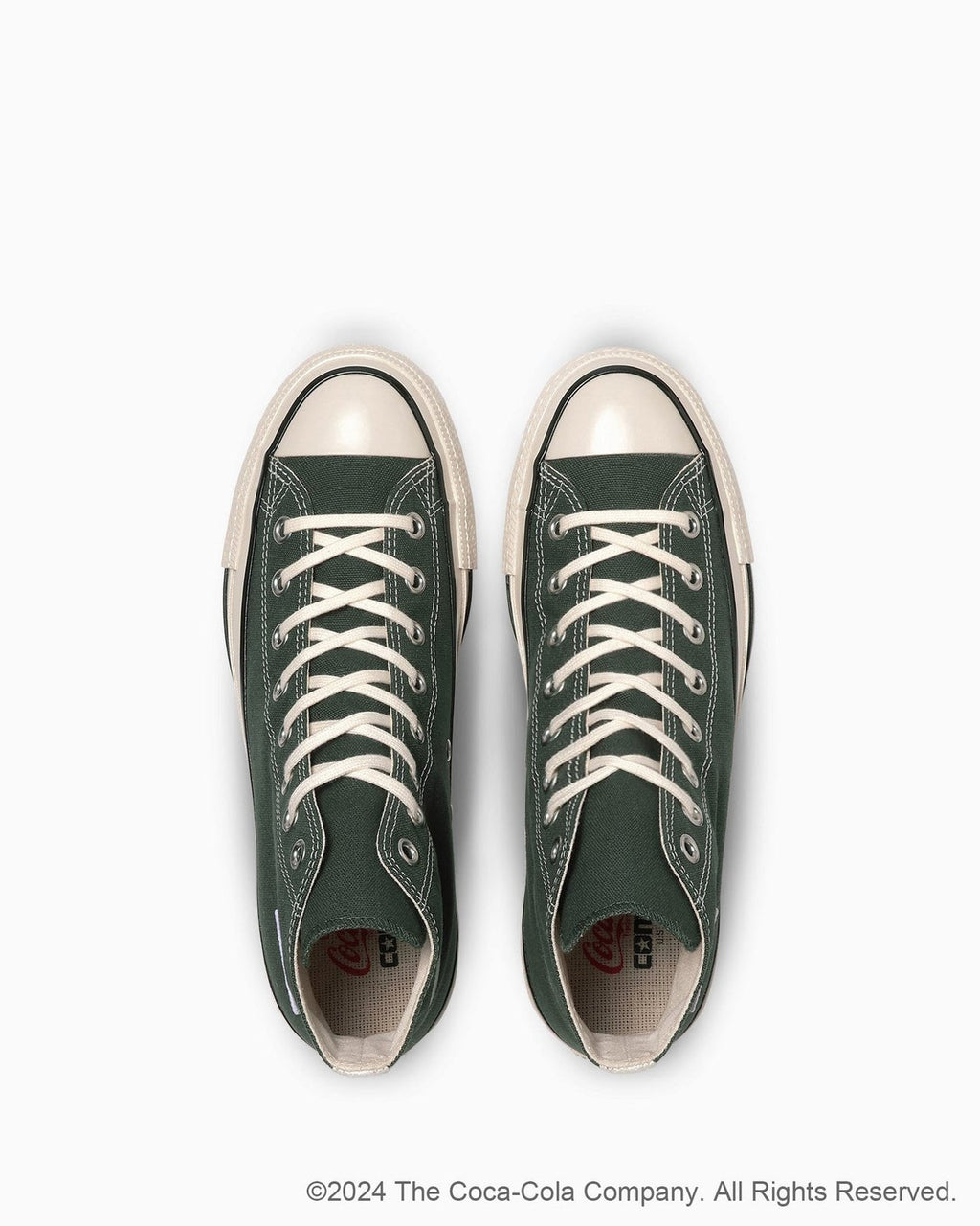31312070 Coca-Cola Converse All Star US UF Hi Dark Green (Men's)