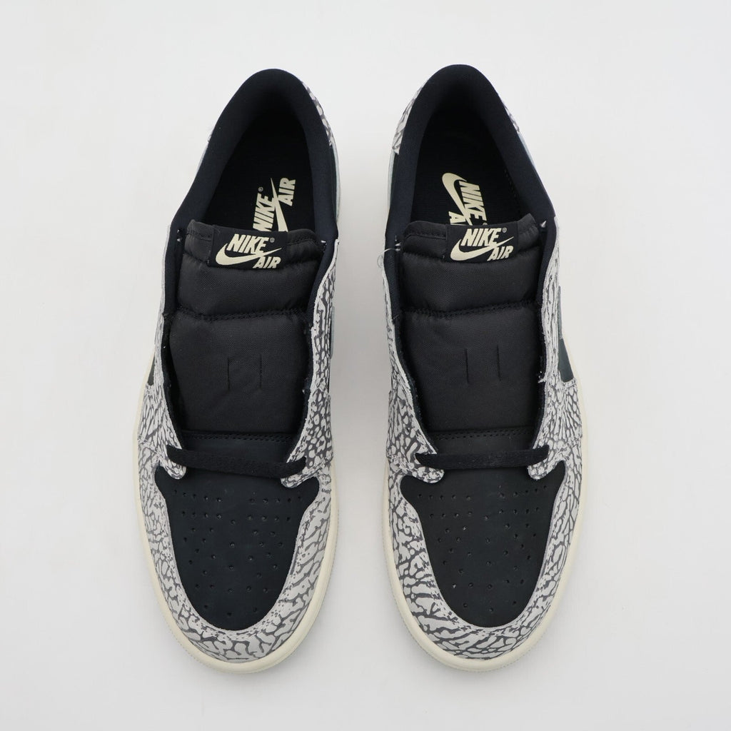 CZ0790-001 Nike Air Jordan 1 Retro Low OG Black Cement Muslin Tech Grey (Men's)