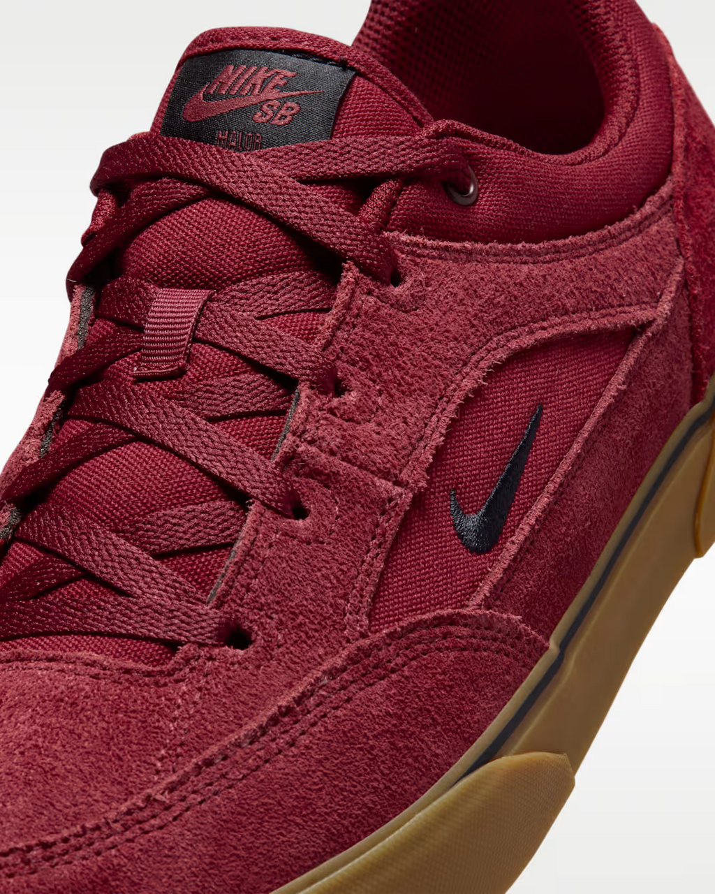 FV6064-601 Nike SB Malor "Team Red/Black/Gum Light Brown/Black" (Men's)