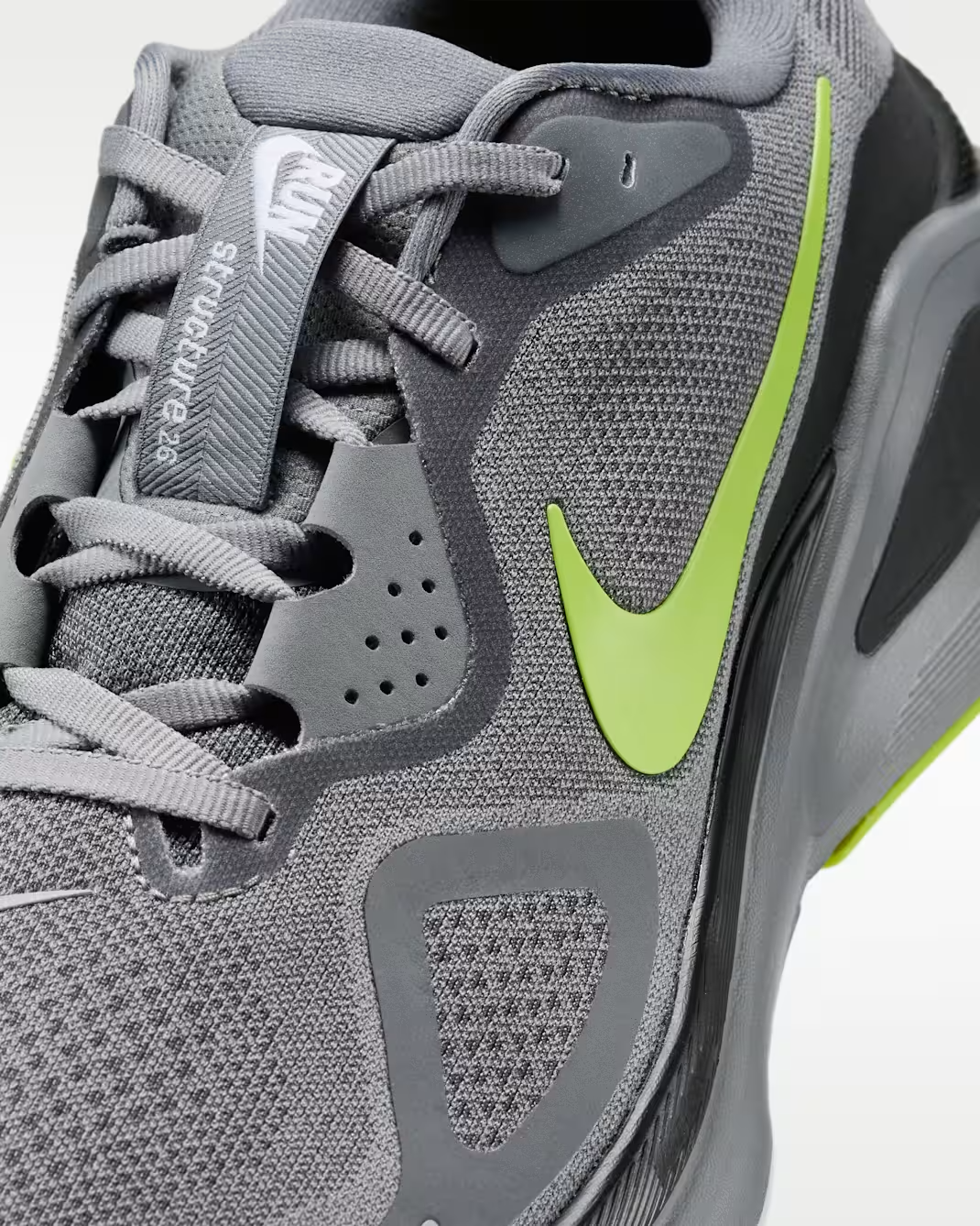 HJ1102-010 Nike Structure 26 "Cool Grey/Dark Smoke Grey" (Men's)
