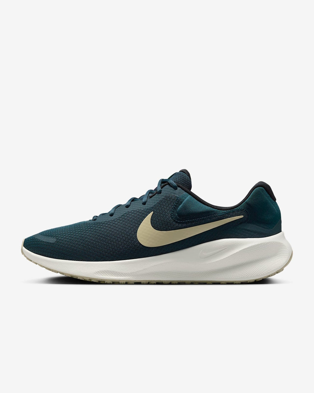 FB2207-407 Nike Revolution 7 Armory Navy Green Strike Hyper Pink Desert (Men's)