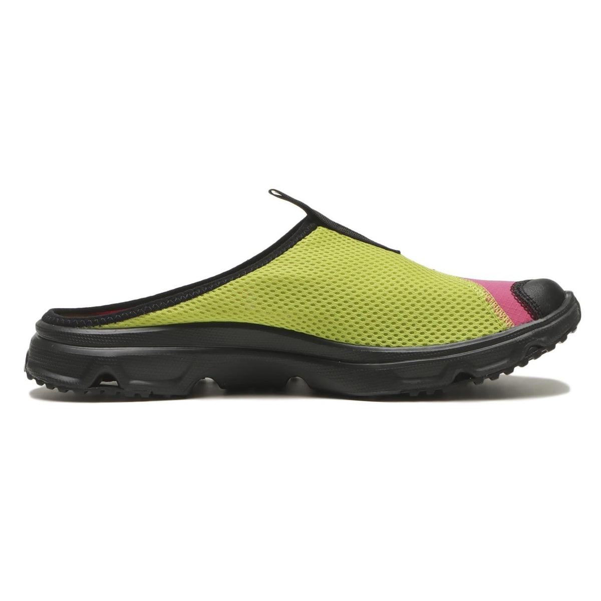 L47996500 Salomon RX Slide 3.0 Pink Yarrow Bright Chartreuse Black (Men's)