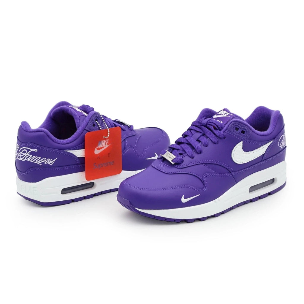 HF8813-500 Supreme Nike Air Max 1 '87 SP Purple SS25 Week4 (Men's)