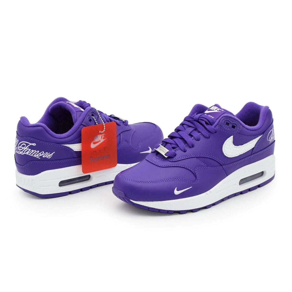 HF8813-500 Supreme Nike Air Max 1 '87 SP Purple SS25 Week4 (Men's)
