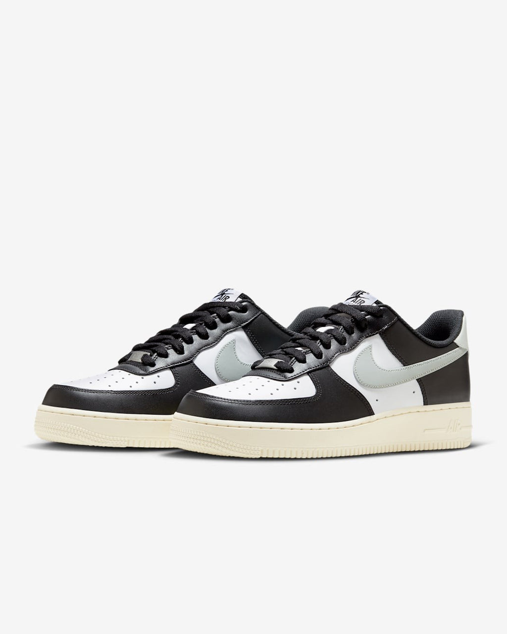 FQ6848-101 Nike Air Force 1 '07 White Coconut Milk Black Light Silver (Men's)